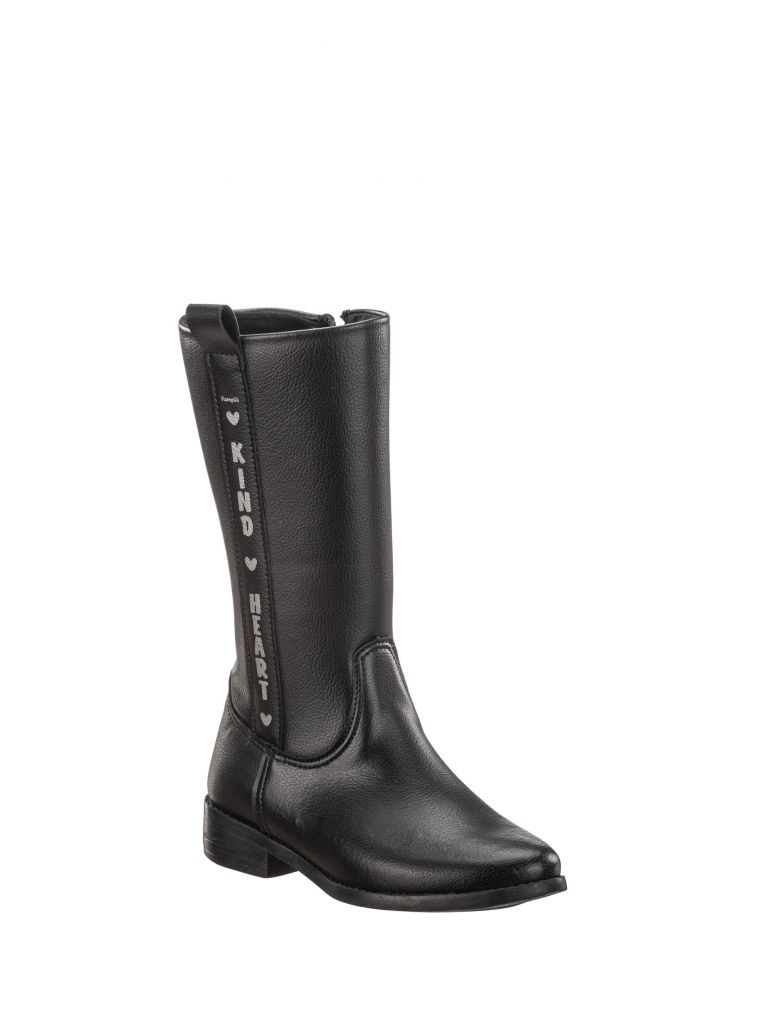 מגפי בנות פס לבבות