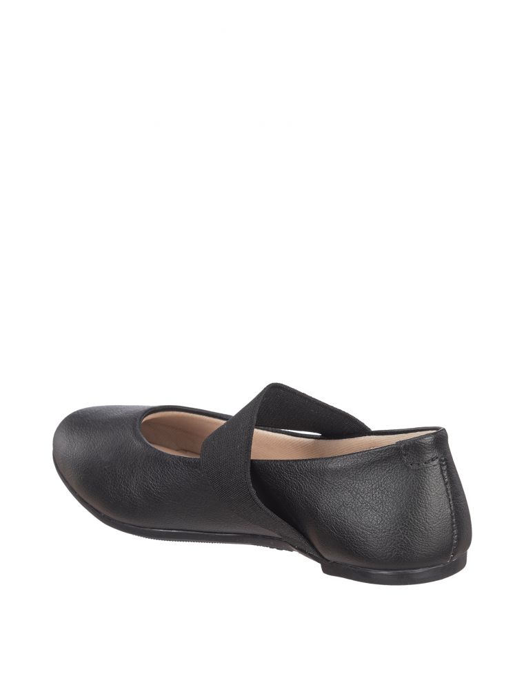 נעלי בובה גומי לב