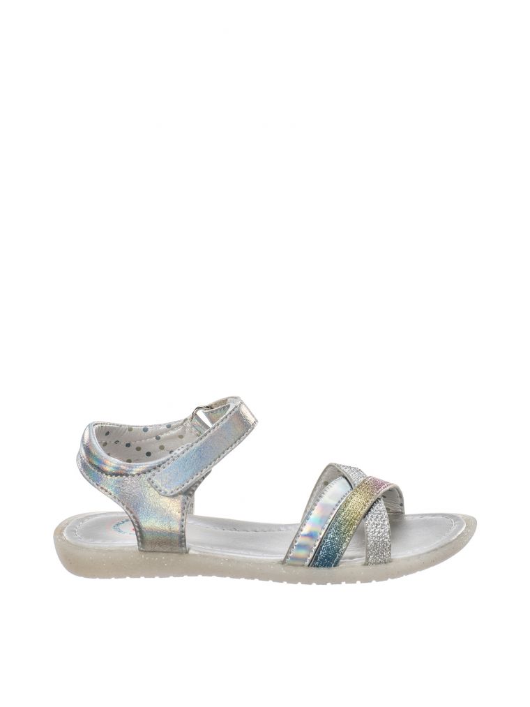 סנדלי בנות באלי קלוע צבעוני