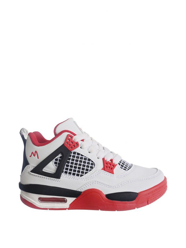 נעלי כדורסל לבן אדום