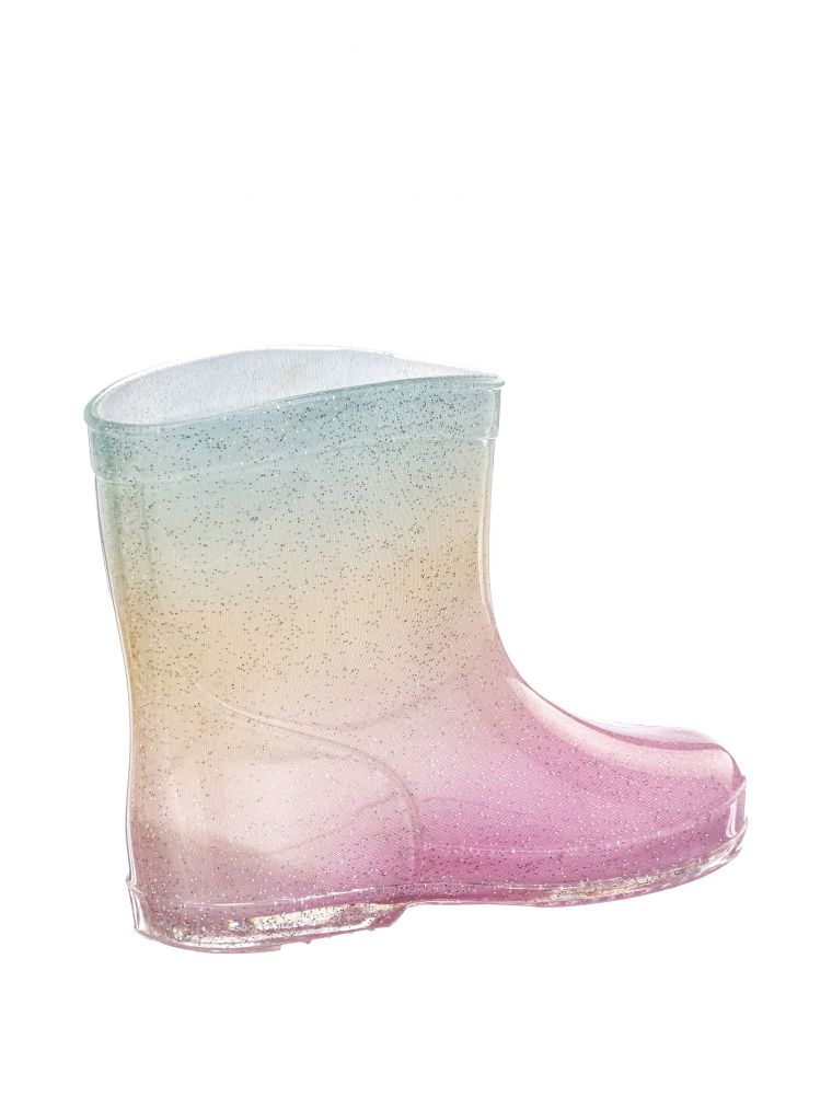 מגף גשם קצר נצנצים