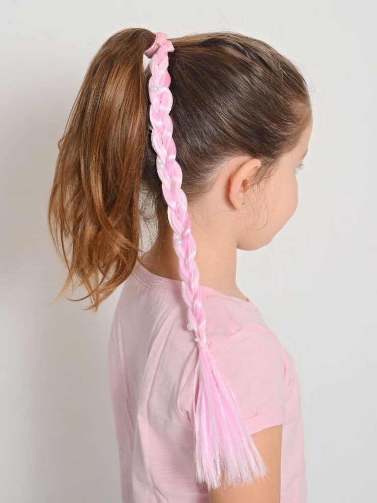 גומיה לשיער צמה פנינים