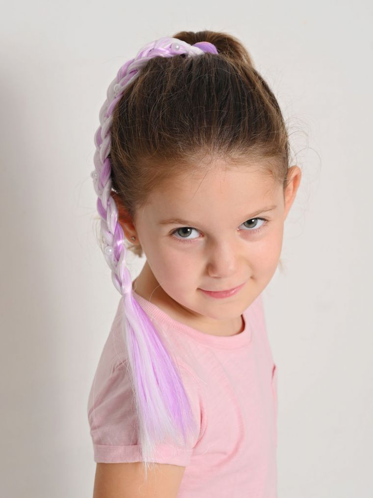 גומיה לשיער צמה פנינים