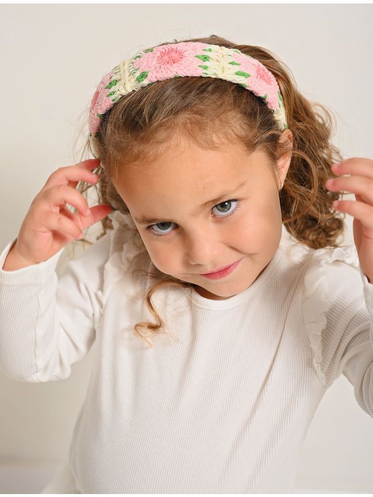 קשת לשיער סרוג