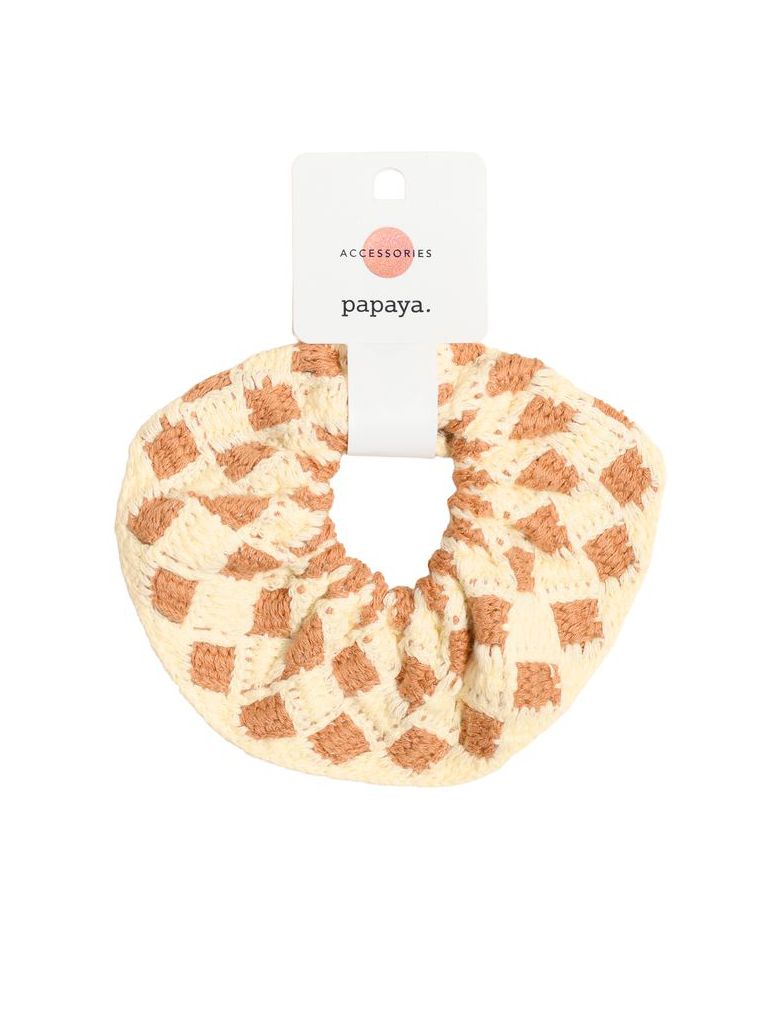 גומיה לשיער סרוג