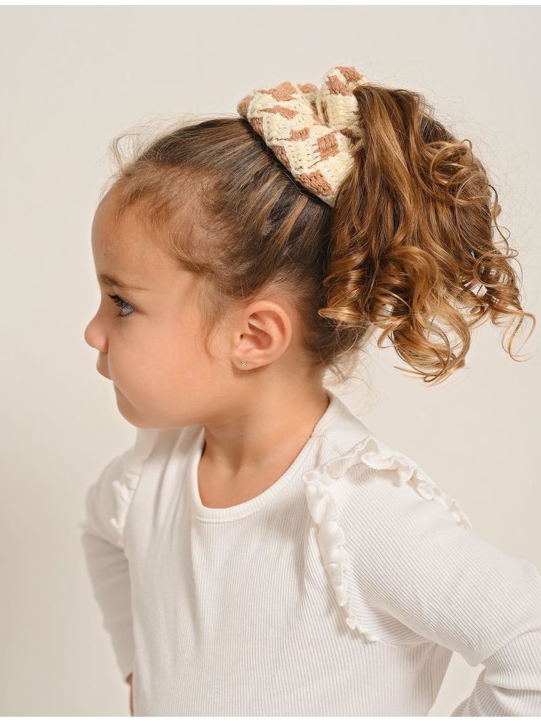 גומיה לשיער סרוג