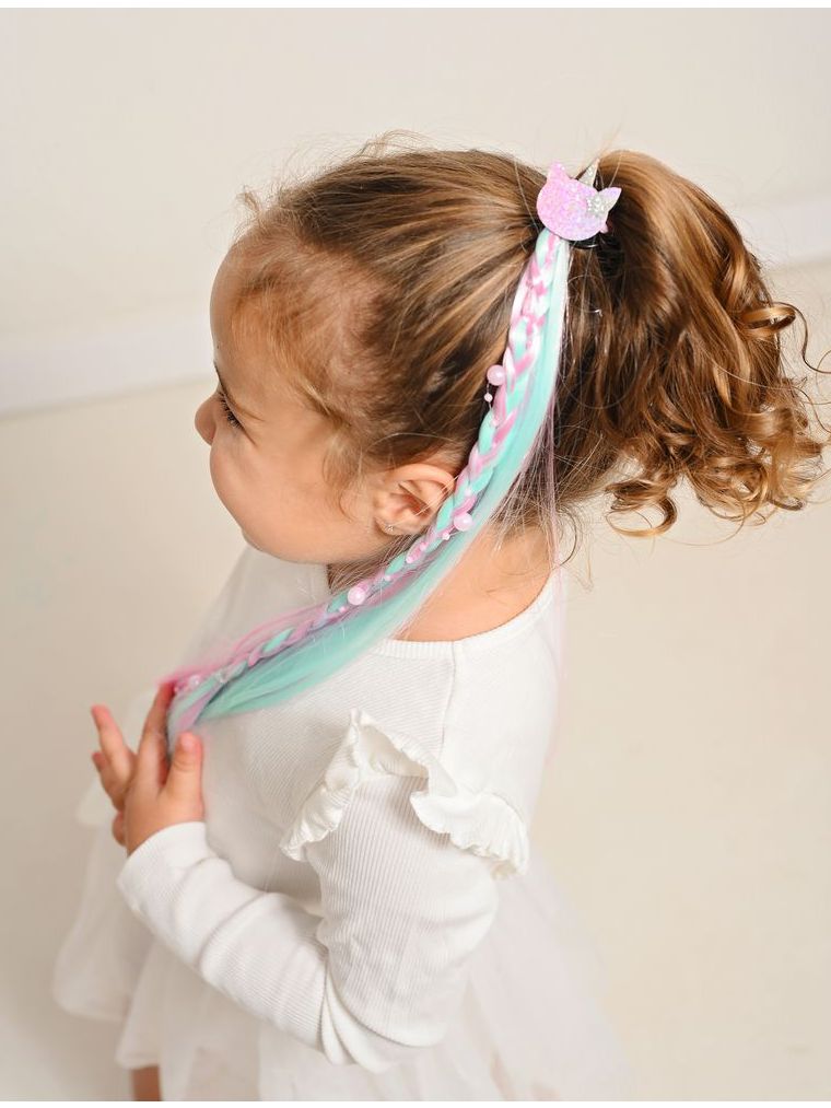 גומיה לשיער צמה חד קרן