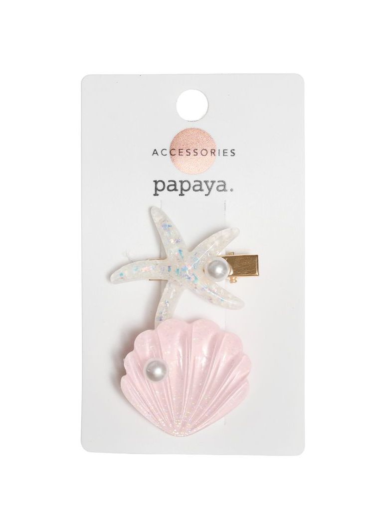 קליפס לשיער צדף