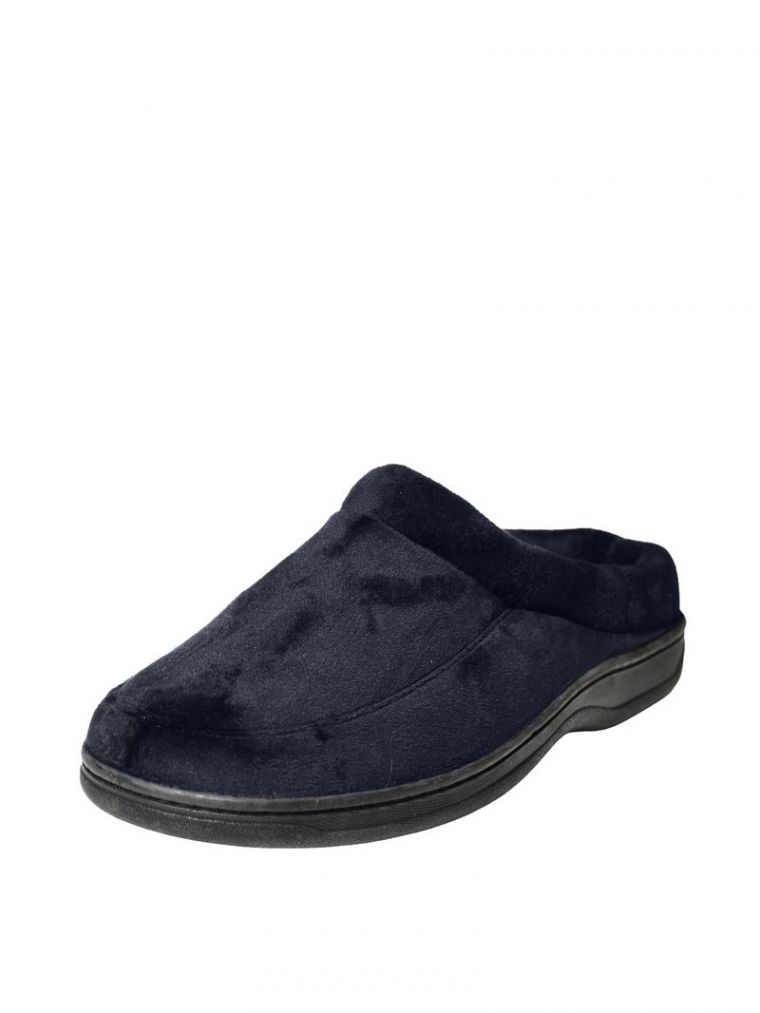 כפכף גבר סגור קטיפה