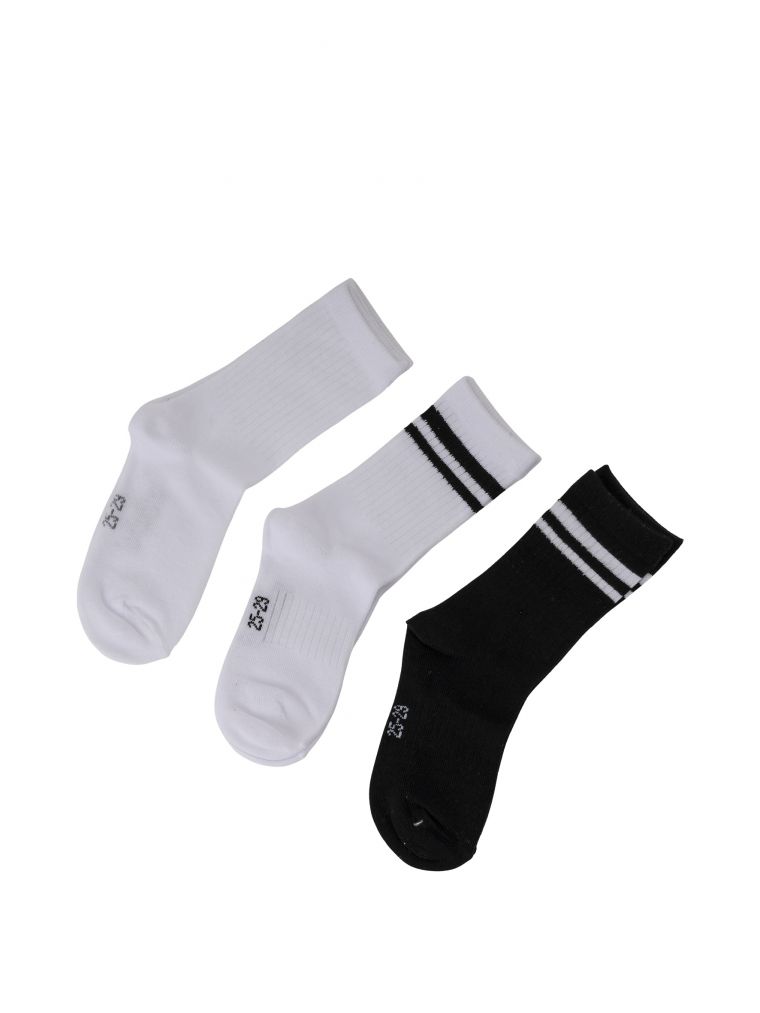 גרביים שחור/לבן (3)