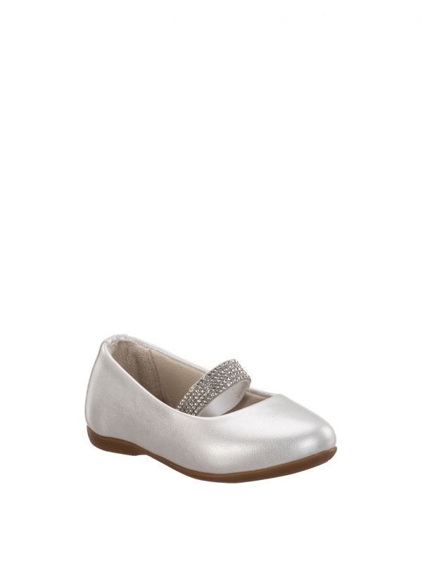 נעלי בובה גומי יהלומים