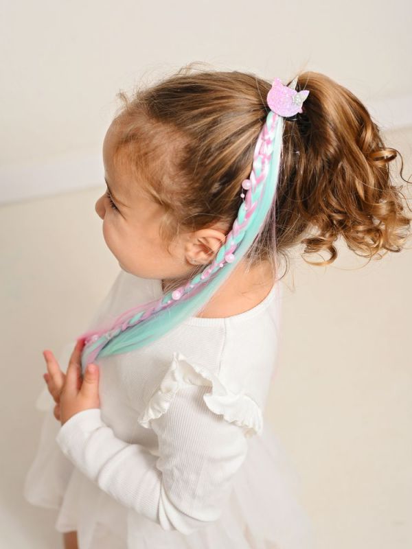 גומיה לשיער צמה חד קרן