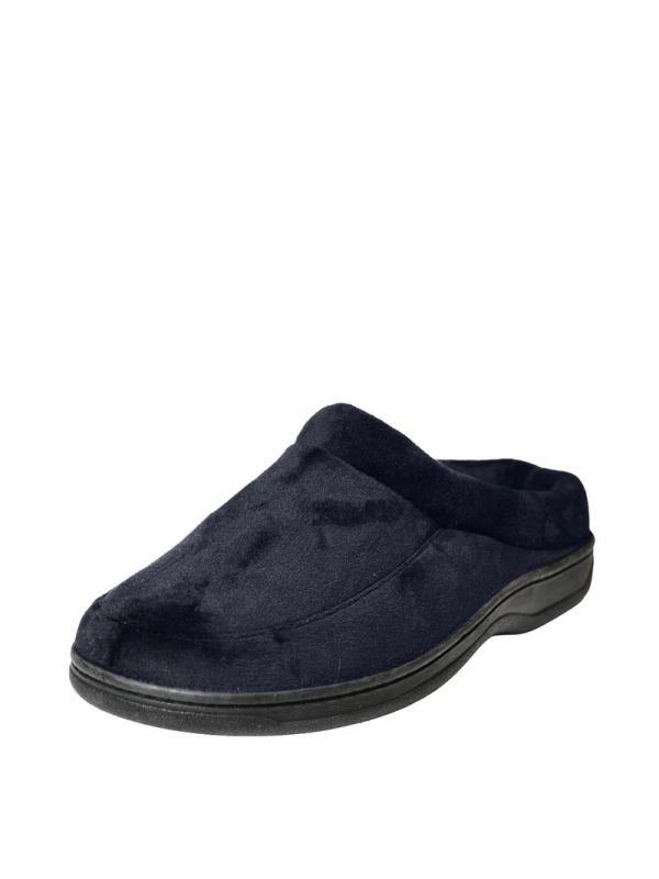 כפכף גבר סגור קטיפה