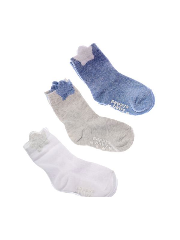 גרבי תינוקות (3) כוכב